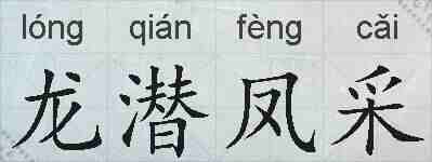 龙潜凤采的拼音