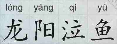龙阳泣鱼的拼音