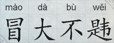 冒大不韪的拼音