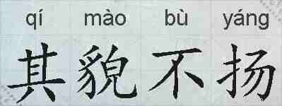 其貌不扬的拼音