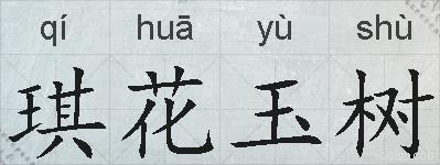 琪花玉树的拼音
