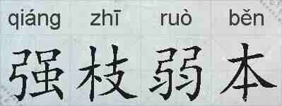 强枝弱本的拼音