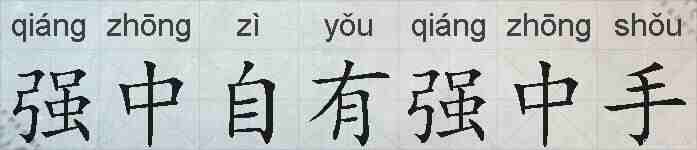 强中自有强中手的拼音