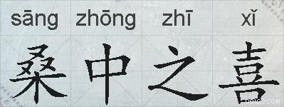 桑中之喜的拼音