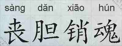 丧胆销魂的拼音