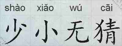 少小无猜的拼音