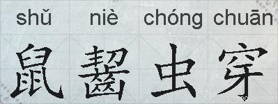 鼠齧虫穿的拼音