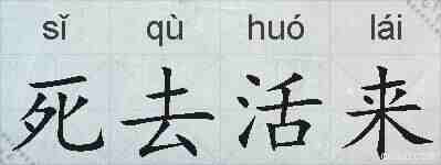 死去活来的拼音