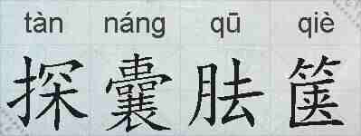 探囊胠箧的拼音