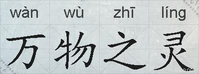 万物之灵的拼音