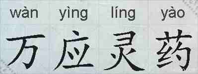万应灵药的拼音