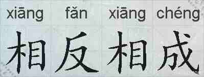 相反相成的拼音