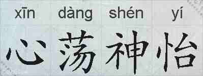 心荡神怡的拼音
