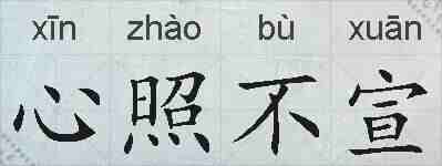 心照不宣的拼音