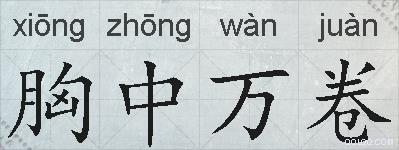 胸中万卷的拼音