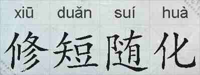 修短随化的拼音