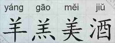 羊羔美酒的拼音