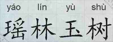 瑶林玉树的拼音