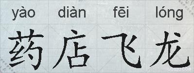 药店飞龙的拼音