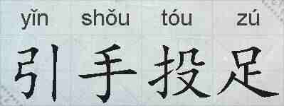 引手投足的拼音