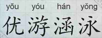 优游涵泳的拼音