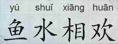 鱼水相欢的拼音