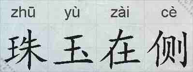 珠玉在侧的拼音
