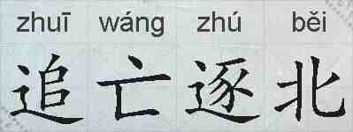追亡逐北的拼音