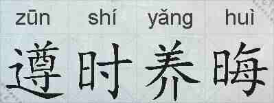 遵时养晦的拼音