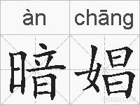 暗娼的拼音