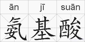 氨基酸的拼音