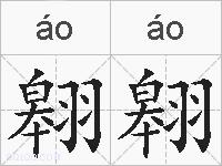 翱翱的拼音