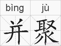 并聚的拼音