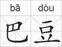 巴豆的拼音
