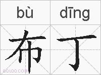 布丁的拼音