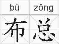 布总的拼音