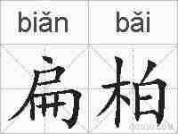 扁柏的拼音