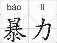 暴力的拼音