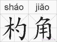 杓角的拼音