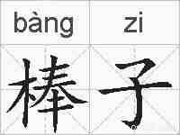 棒子的拼音