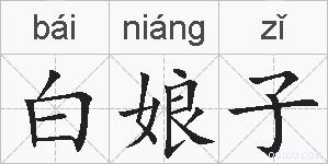 白娘子的拼音