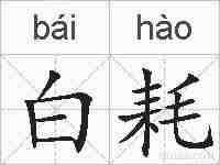 白耗的拼音