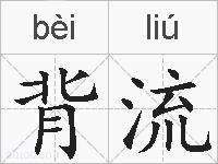 背流的拼音