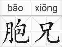 胞兄的拼音