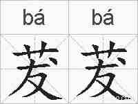 茇茇的拼音