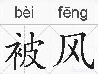 被风的拼音