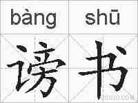 谤书的拼音