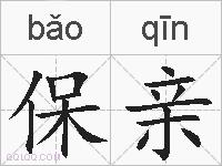 保亲的拼音