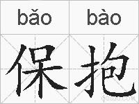 保抱的拼音