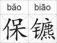 保镳的拼音